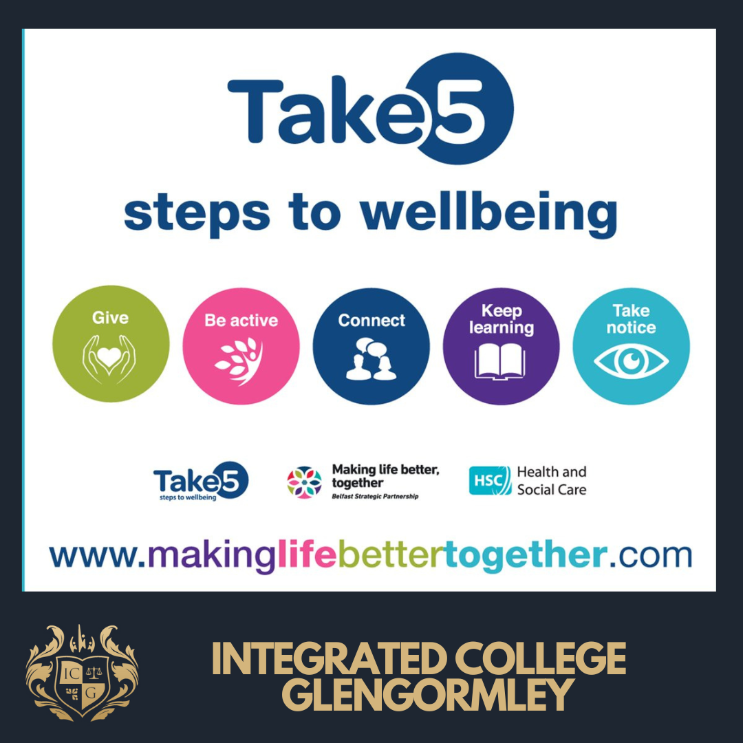 Take 5 Steps to Wellbeing